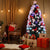 WISH Green Bowknot Christmas Tree with Ultra Bright Multicolour LED Fiber Optic Lights